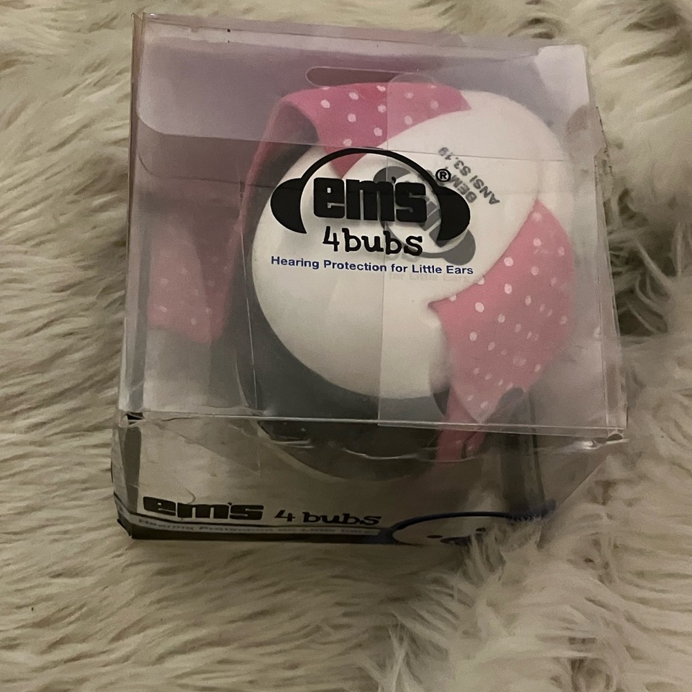 EMS 4 Bubs hearing protection 4 little ears at concerts, fireworks, loud events